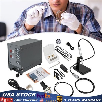 100W Permanent Jewelry Welder Pulse Argon Arc Welder Jewelry Welding Machine Kit