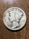 1925-S MERCURY SILVER DIME ACTUAL Coin Get Today/Save/Fill Your Collection Good