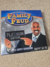 Family Feud Platinum Edition Board Game Complete Open Box, NEW 