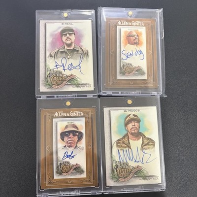 2022 TOPPS ALLEN & GINTER  AUTO CYPRESS HILL  Real, Dog, Bobo, And Muggs  All 4