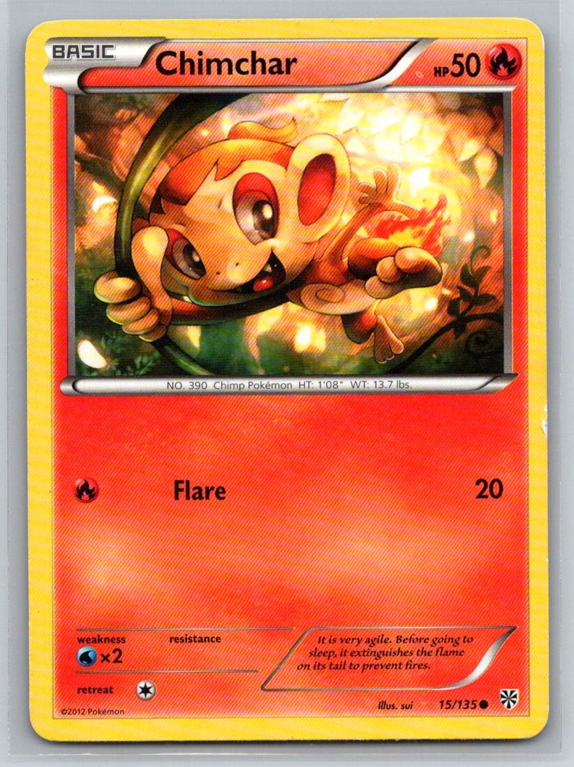 Pokémon BW7: Plasma Gale #009/070 Chimchar