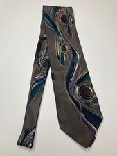 Chez Roffe Mens Formal Necktie 58"Lx3.75"W Multicolor Neck Tie