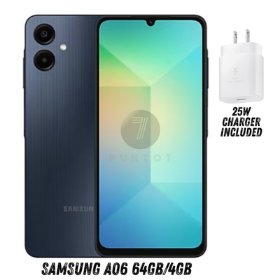 Samsung Galaxy A06 4G LTE 64GB/4GB GSM Factory Unlocked Dual Sim