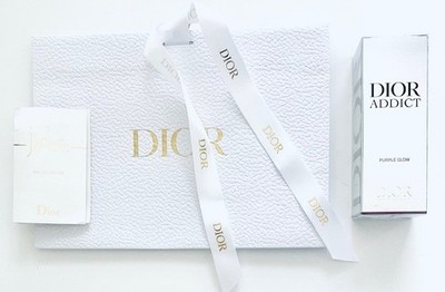 Authentic Dior Addict Purple Glow 50ml + J'Adore EDP 1ml Sample + Gift Bag SAVE!