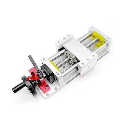 Linear Stage Actuator Travel 200mm Ballscrew 1605 Double Optical Axis Linear ...