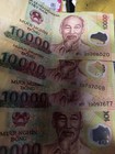 Job Lot Of Authentic Vietnamese DONG banknotes x 6 Paper and Polymer.