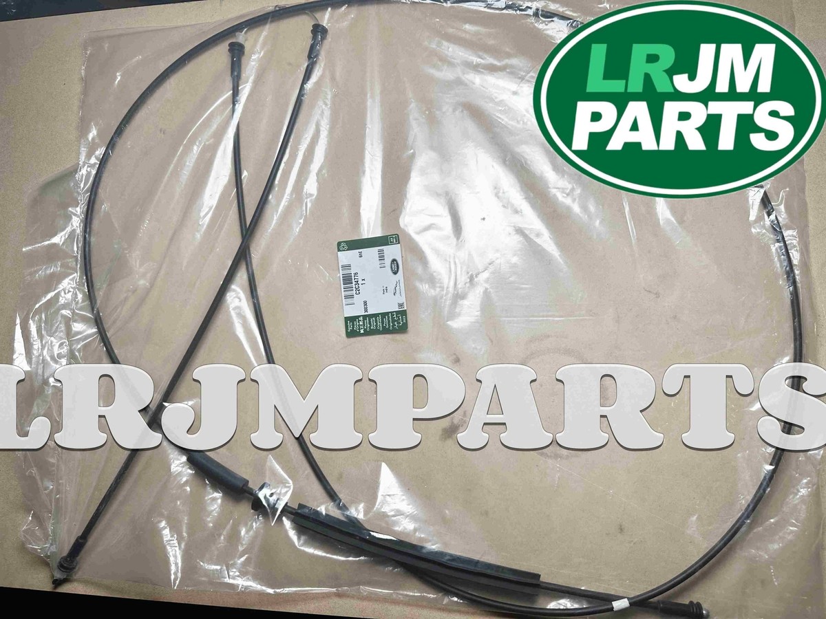 Genuine OEM Jaguar XJ XJR VDP 03-09 HOOD RELEASE CABLE C2C34776
