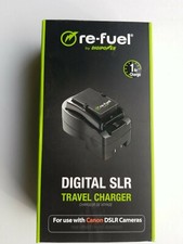 DigiPower Refuel - Digital SLR Travel Charger for use with Canon DSLR Cameras