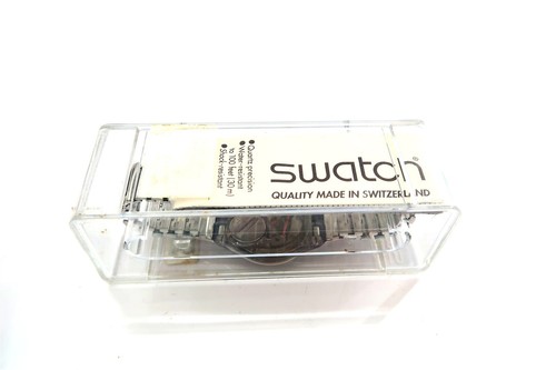 NEW Swatch Watch SCREW DRIVER GM114 / GM115 with Case and Papers 1993 NOS Gents - Picture 10 of 10