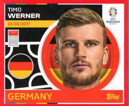 Topps UEFA Euro 2024 Germany - Swiss Edition - Singlesticker - Intro - GER - Bild 237 von 244