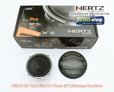 Hertz MP 70.3 Mille Pro 70mm (3'') Imán de Neodimio Kit de Altavoces de Rango Medio, 4Ω