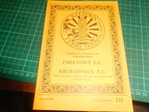 Centenary Game 1995/6 Creetown v Kilmarnock - Imagen 1 de 1