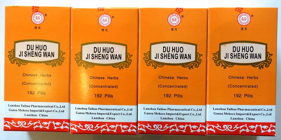 TANG LONG 4 packs, Genuine Du Huo Ji Sheng Wan (Tablets, Pills) Concentrated pills,