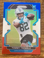 Tommy Tremble 2021 Panini Prizm RC Red White & Blue Prizm #415 Carolina Panthers