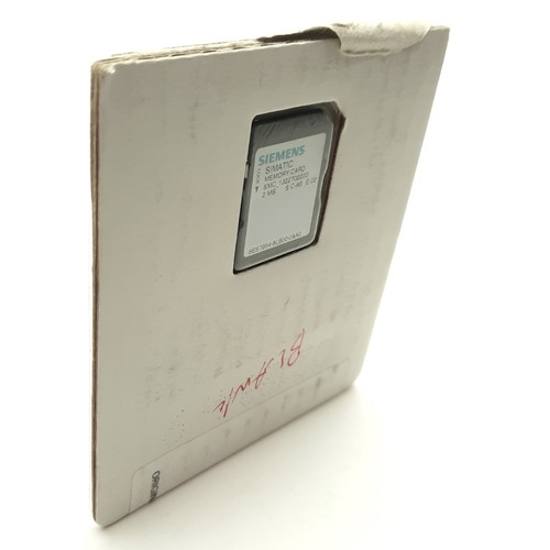 Siemens 6ES7 954-8LB00-0AA0 SIMATIC SD Memory Card, 2MB Capacity - Picture 1 of 3