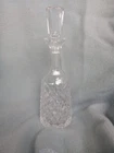 Vintage Waterford Cut Crystal Alana Pattern Liquor Wine Decanter Signed
