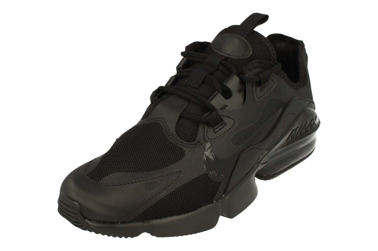 Nike Air Max Triple Black Sneakers InfinityTwo Model Trainers Running ...