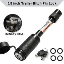 5/8" Trailer Truck Hitch Pin Lock Heavy Duty RV Tow Receiver Locking Anti-Rattle