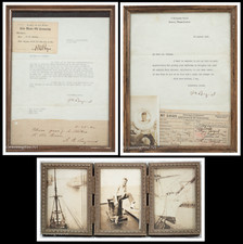 USS Bear Antarctic Expedition History Richard Byrd Arthur Raymond Letters Signed