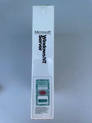 New Microsoft Windows NT WindowsNT Server v4.0 5 CAL Sealed New Microsoft Windows NT WindowsNT Server v4.0 5 CAL Sealed