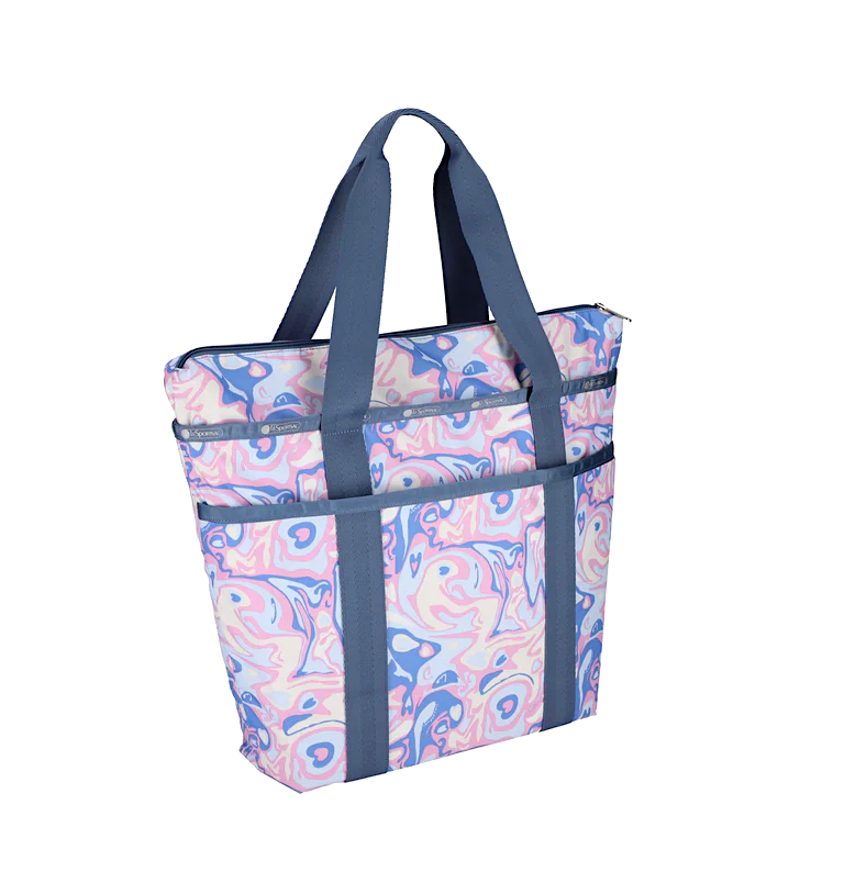 LeSportsac Radiant Reflections Everyday Zip Tote, Abstract Retro
