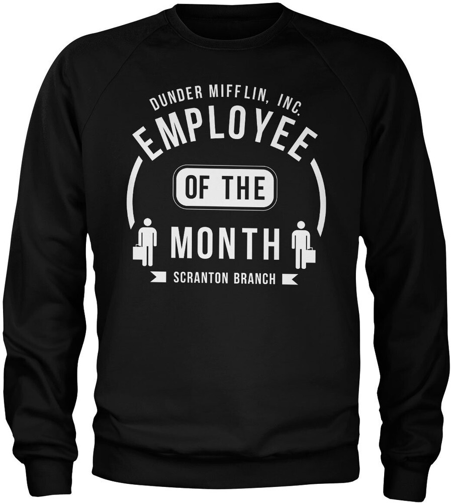 Толстовка The Office Dunder Mifflin Сотрудник месяца Черная
