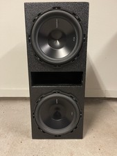 Rockford Fosgate Punch Dual P3 P3-2x12 12 Inch 2400w Loaded Enclosure Subwoofer