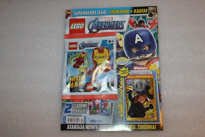 Lego Avengers 5/2024 Magazine Comics Iron Man Figurine NEW