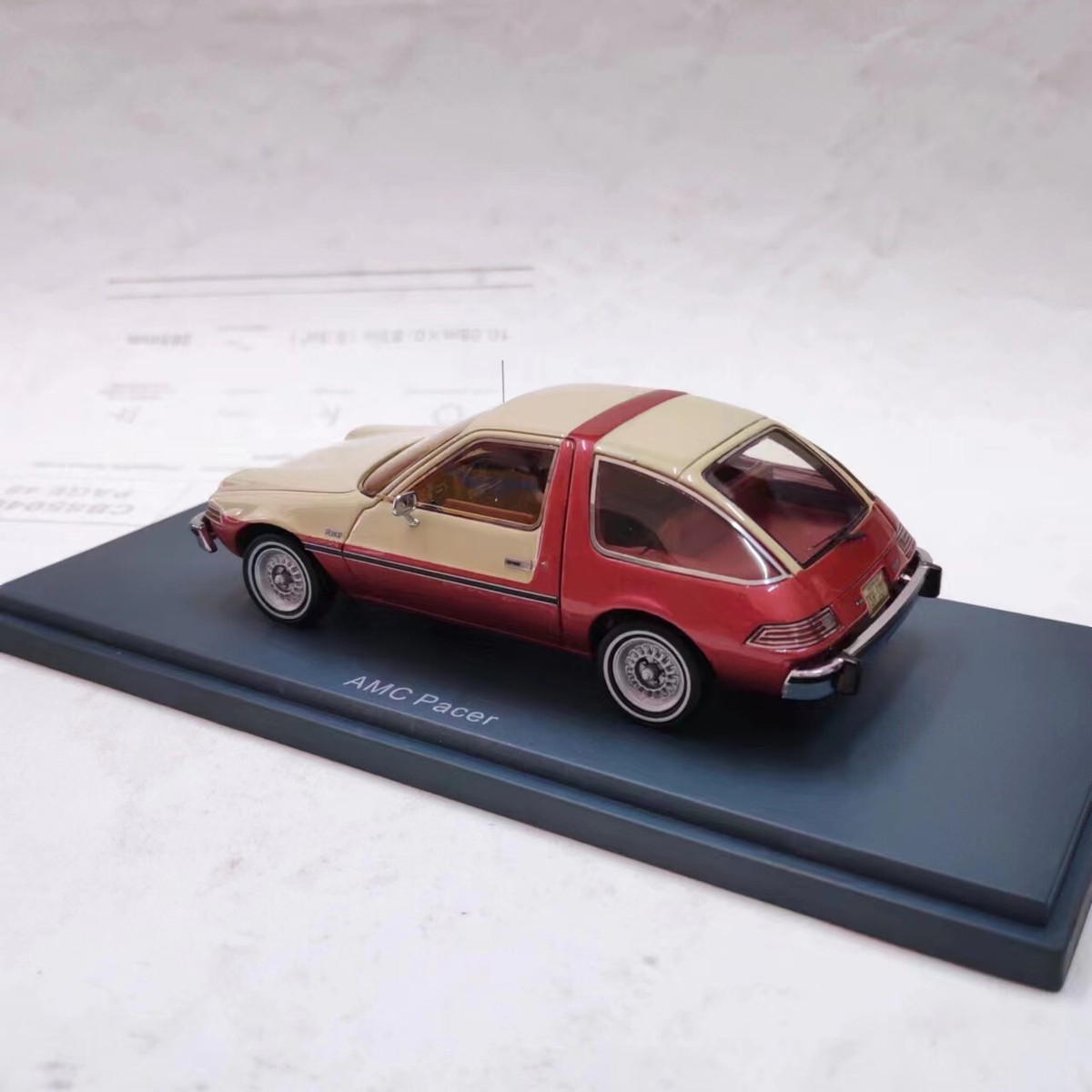 NEO 1/43 Scale Resin Model AMC PACER METALLIC BROWN TAN 1975 | eBay