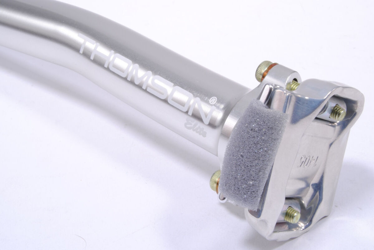 Thomson Elite Setback Seatpost 27.2 X 410mm Silver for sale Thomson Elite Setback Seatpost 27.2 X 410mm Silver for sale