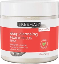Pack of (12) New Deep Cleansing Powder-To-Clay Beauty Mask 13 OZ