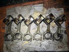 BMW E46 3-Series X3 3.0L M54 6-Cylinder Piston and Connecting Rod Set of 6 OEM