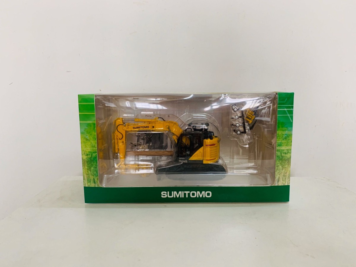 Sumitomo Legest SH135X-7 Wood Grabber & Tools 1:50 Die-cast Sumitomo Legest SH135X-7 Wood Grabber & Tools 1:50 Die-cast