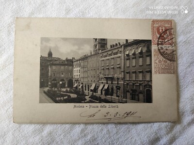 Cpa Postkarte Italien MODENE MODENA Piazza della Liberta