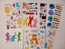 Mrs. Grossman sticker sheet You Choose - Vintage baby school children kids