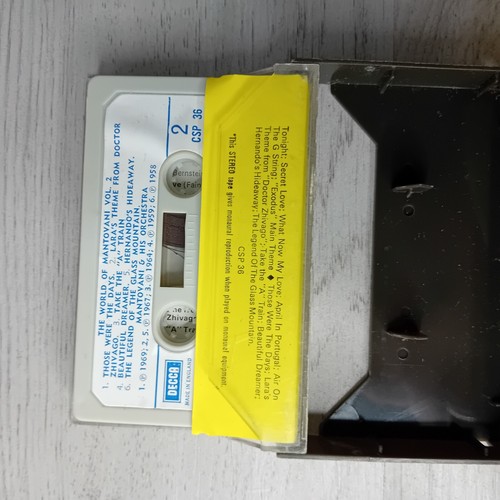 WORLD OF MANTOVANI VOL 2 CASSETTE TAPE ALBUM RARE MUSIC - RARE RETRO - Picture 3 of 4