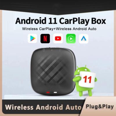 Android Carplay Smart Ai Box Multimedia Wireless Auto Netflix YouTube TikTok 32G