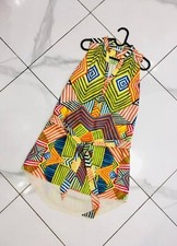 Alice + Olivia Multicilor Rayon Dress Tunic Size S?