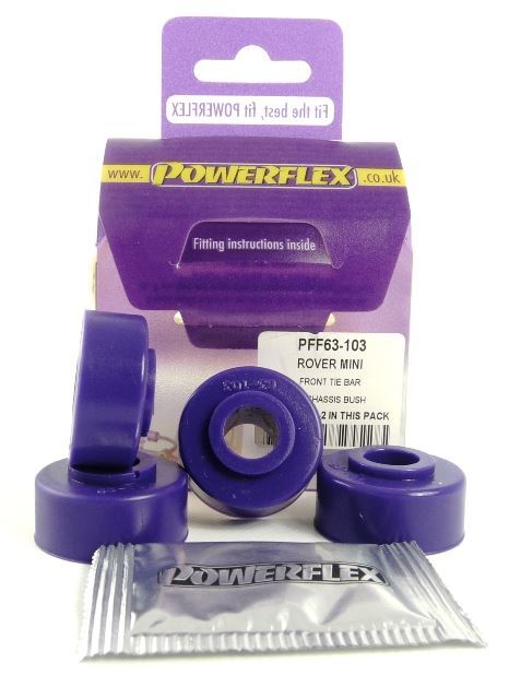 PFF63-103 POWERFLEX Front Tie Bar To Chassis Bush fit Rover