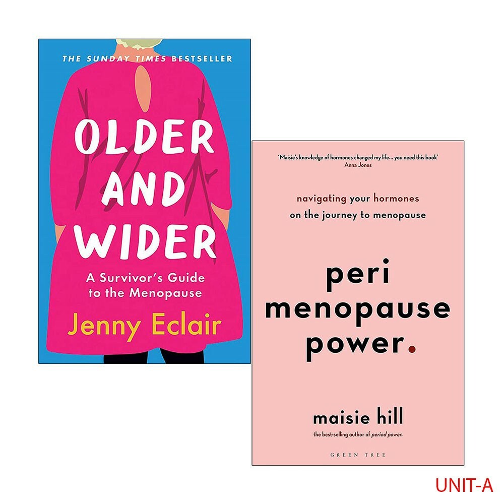 Quercus/Green Tree Women's Older And Wider By Jenny Eclair & Perimenopause Power By Maisie Hill 2 Book Set - Image 3