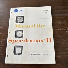 Leeds Northrup Speedomax H Manual 077990 Issue