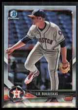 2018 Bowman Draft Chrome Refractor J.B. Bukauskas Houston #BDC-189