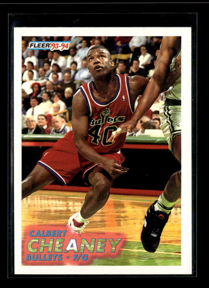 1993-94 Fleer #393 Calbert Cheaney