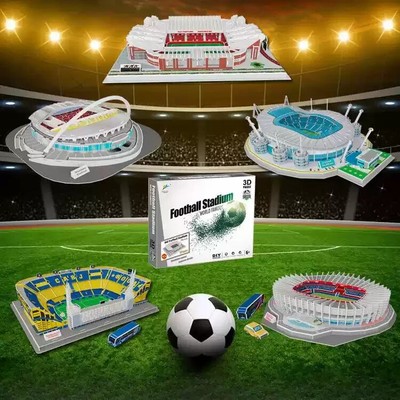 Bauen Sie Ihr berühmtes Fußballstadion in 3D   Über 100 Teile für echte Fans!