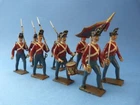 CBG MIGNOT - First Empire Infantry - 8 English Soldiers - Lot 1