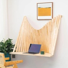 Floating Folding Table / Folding Desk / Modern Furniture - Wall Art Decoration