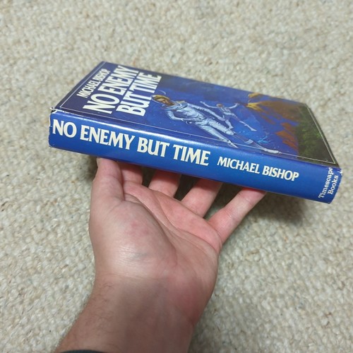 No Enemy But Time Michael Bishop Timescape Books 1982 HC DJ BCE - Imagen 5 de 17