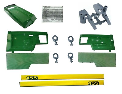 Hood/Panel/Sticker/Screen/Clip AM128986 AM128983 AM128982Fits JohnDeere455 UP SN
