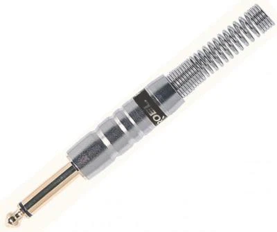 Proel S320 Spina Jack Mono 6.3 mm, contatti dorati Corpo Nichel, molla