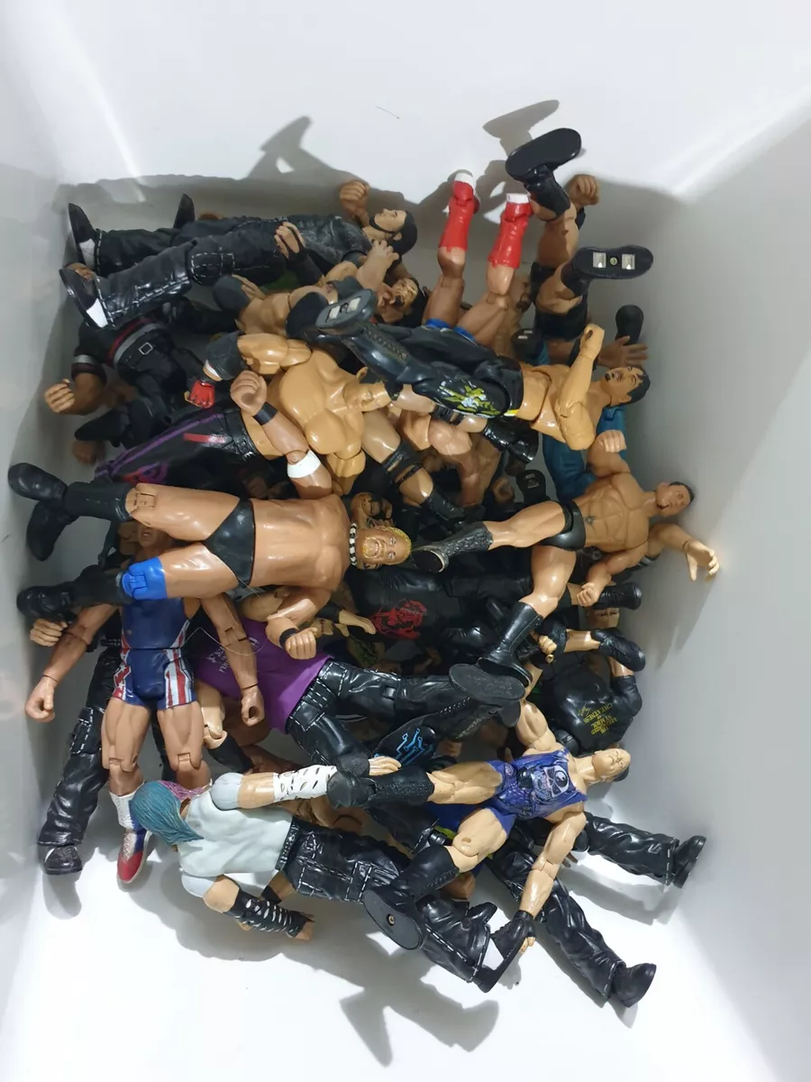 WWE action figure bundle 5 great toys picked at random joblot collection